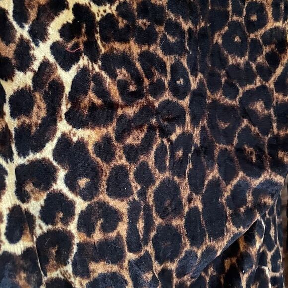 Vintage Animal Print Top Leopard Print Blouse Carole Baskin - Picture 6 of 7
